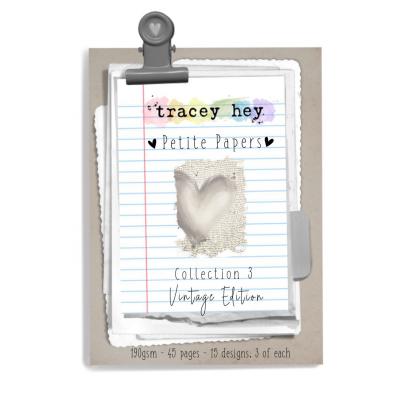 Tracey Hey Petite Papers Collection -  Vintage Edition